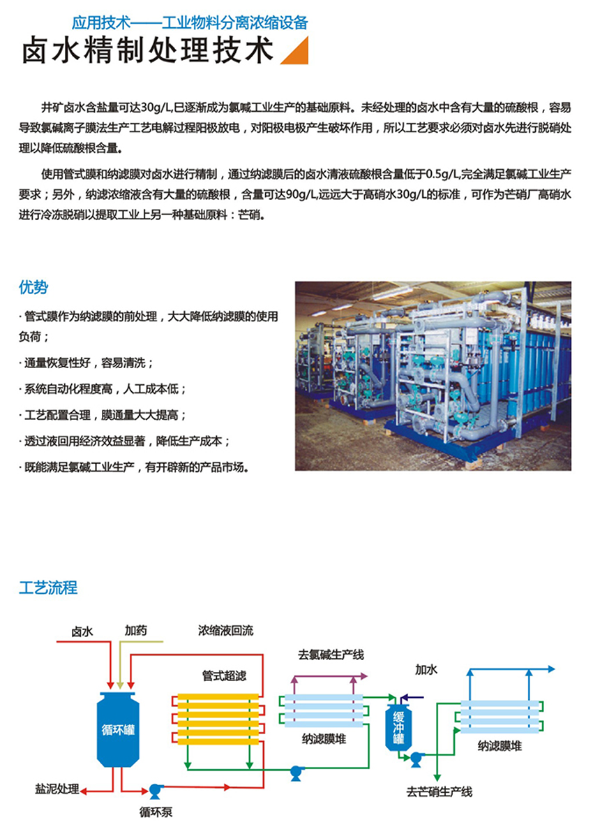 鹵水精制處理技術(shù)(圖1)